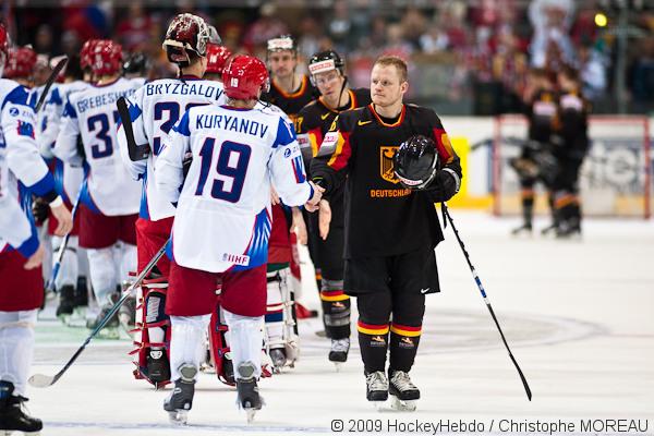 Photo hockey reportage CM09 - J1 : La Russie impériale