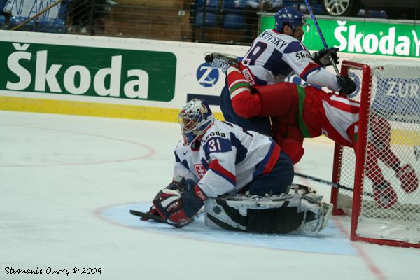 Photo hockey reportage CM09 - J3 : La Slovaquie trébuche, la Canada déroule