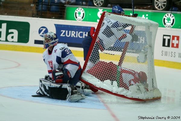 Photo hockey reportage CM09 - J3 : La Slovaquie trébuche, la Canada déroule