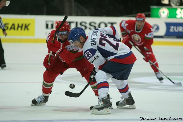 Photo hockey reportage CM09 - J3 : La Slovaquie trébuche, la Canada déroule