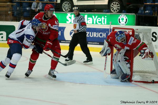 Photo hockey reportage CM09 - J3 : La Slovaquie trébuche, la Canada déroule