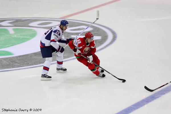Photo hockey reportage CM09 - J3 : La Slovaquie trébuche, la Canada déroule