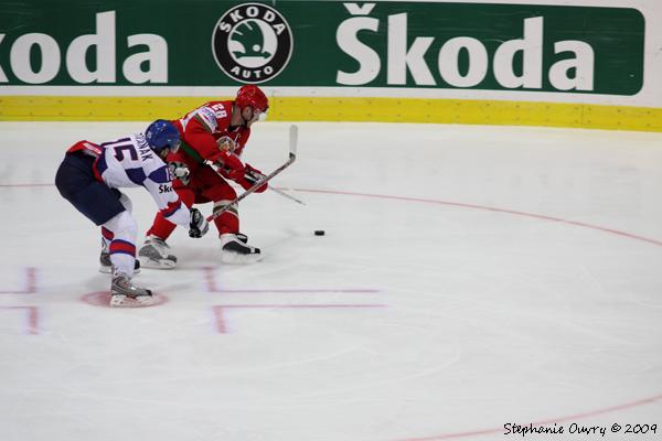 Photo hockey reportage CM09 - J3 : La Slovaquie trébuche, la Canada déroule