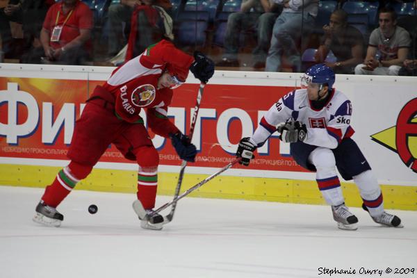 Photo hockey reportage CM09 - J3 : La Slovaquie trébuche, la Canada déroule