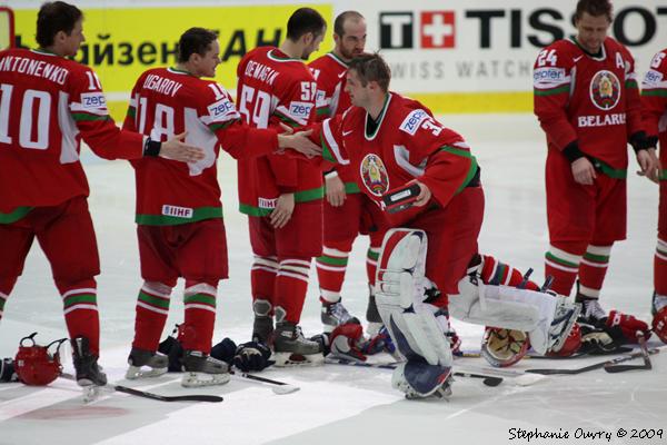 Photo hockey reportage CM09 - J3 : La Slovaquie trébuche, la Canada déroule