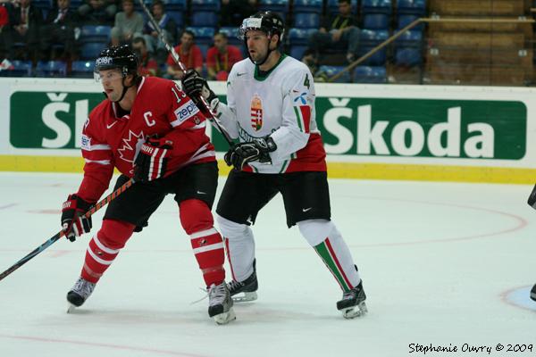 Photo hockey reportage CM09 - J3 : La Slovaquie trébuche, la Canada déroule
