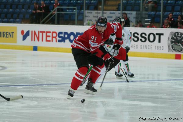 Photo hockey reportage CM09 - J3 : La Slovaquie trébuche, la Canada déroule
