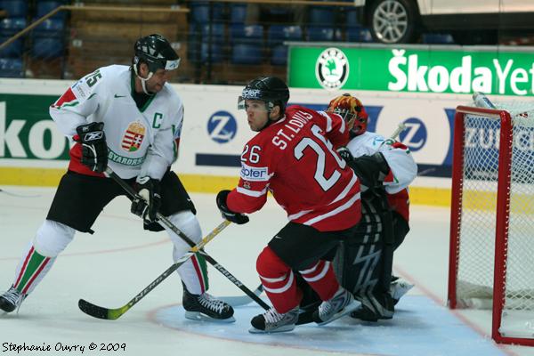 Photo hockey reportage CM09 - J3 : La Slovaquie trébuche, la Canada déroule
