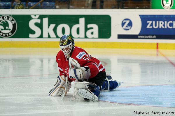 Photo hockey reportage CM09 - J3 : La Slovaquie trébuche, la Canada déroule