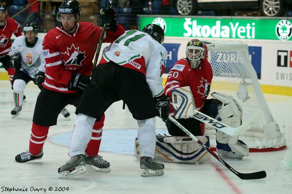 Photo hockey reportage CM09 - J3 : La Slovaquie trébuche, la Canada déroule