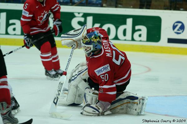Photo hockey reportage CM09 - J3 : La Slovaquie trébuche, la Canada déroule