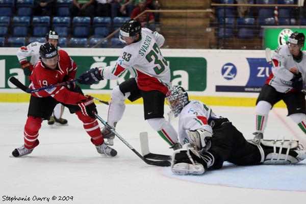 Photo hockey reportage CM09 - J3 : La Slovaquie trébuche, la Canada déroule