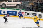 Photo hockey reportage CM09 Qualif J5 : La Suède d'un patin