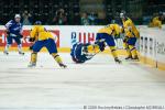 Photo hockey reportage CM09 Qualif J5 : La Suède d'un patin