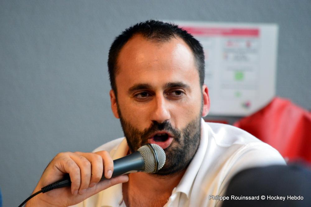 Photo hockey reportage Conférence de presse Dijon