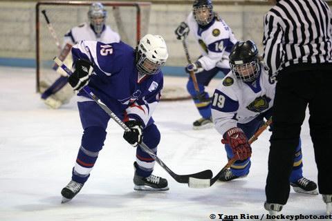 Photo hockey reportage EDF Féminine : France - Kazakhstan 