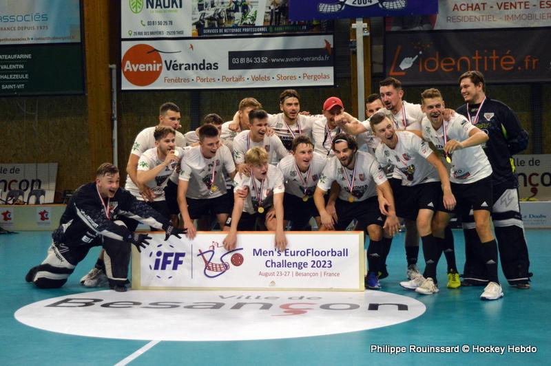 Photo hockey reportage EFCh : Bankówka Zielonka champion