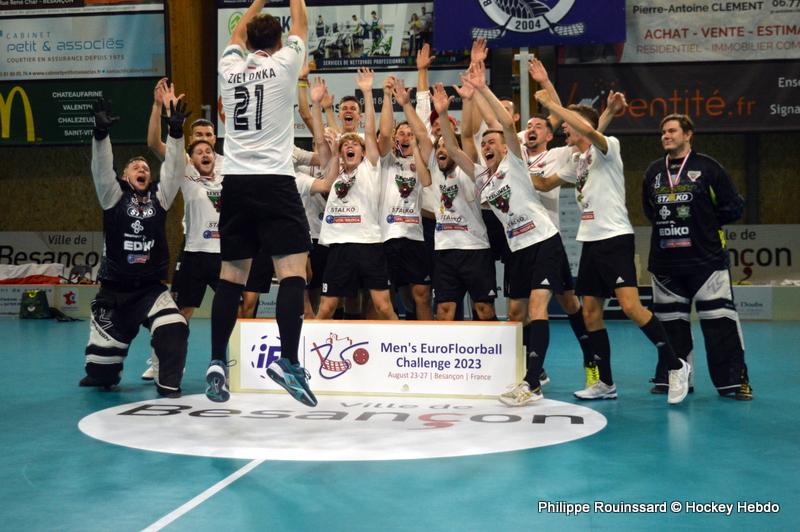 Photo hockey reportage EFCh : Bankówka Zielonka champion