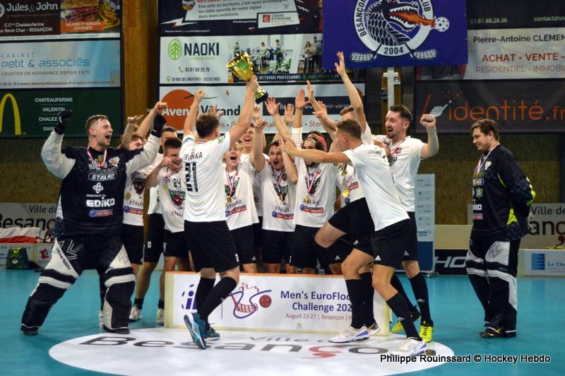 Photo hockey reportage EFCh : Bankówka Zielonka champion