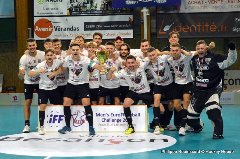 Photo hockey reportage EFCh : Bankówka Zielonka champion