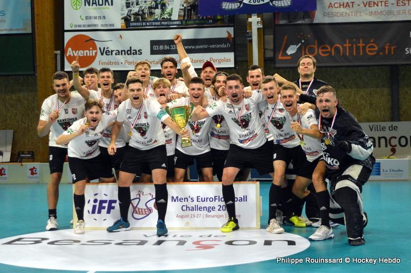 Photo hockey reportage EFCh : Bankówka Zielonka champion