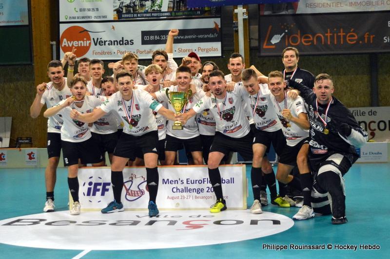 Photo hockey reportage EFCh : Bankówka Zielonka champion