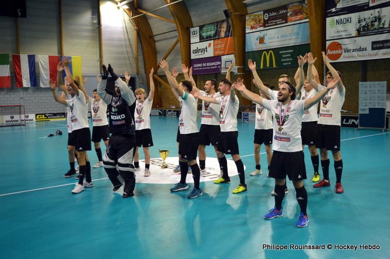 Photo hockey reportage EFCh : Bankówka Zielonka champion