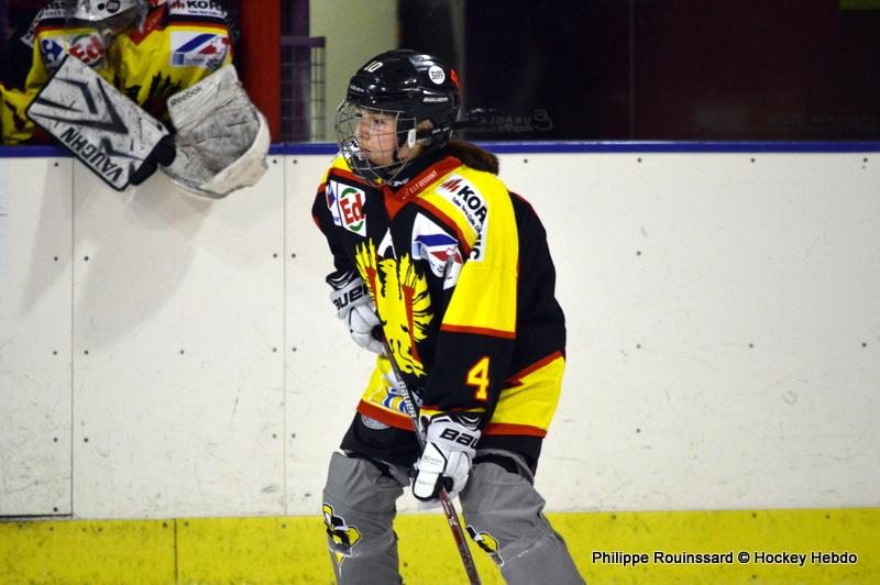 Photo hockey reportage Fem élite : Les Aigles emportés par les Rafales