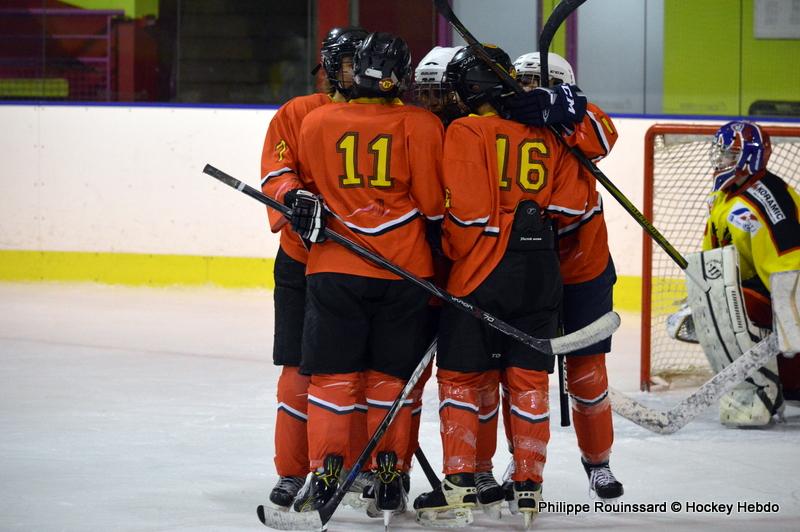 Photo hockey reportage Fem élite : Les Aigles emportés par les Rafales