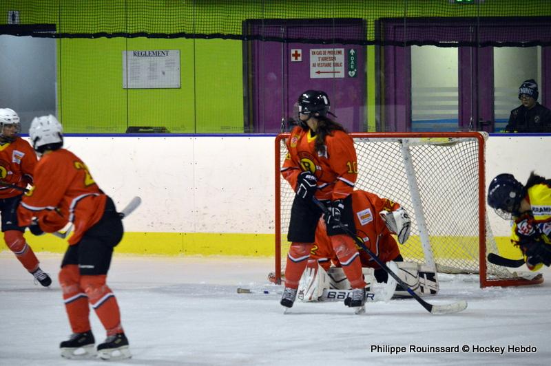 Photo hockey reportage Fem élite : Les Aigles emportés par les Rafales