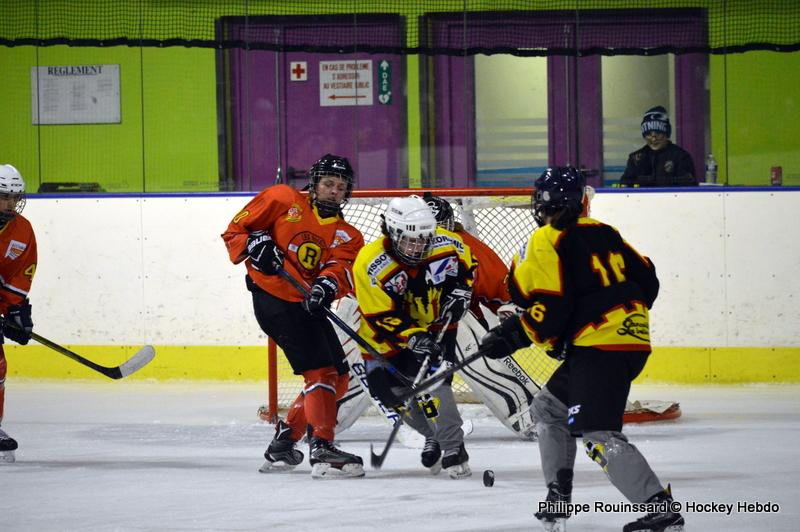Photo hockey reportage Fem élite : Les Aigles emportés par les Rafales
