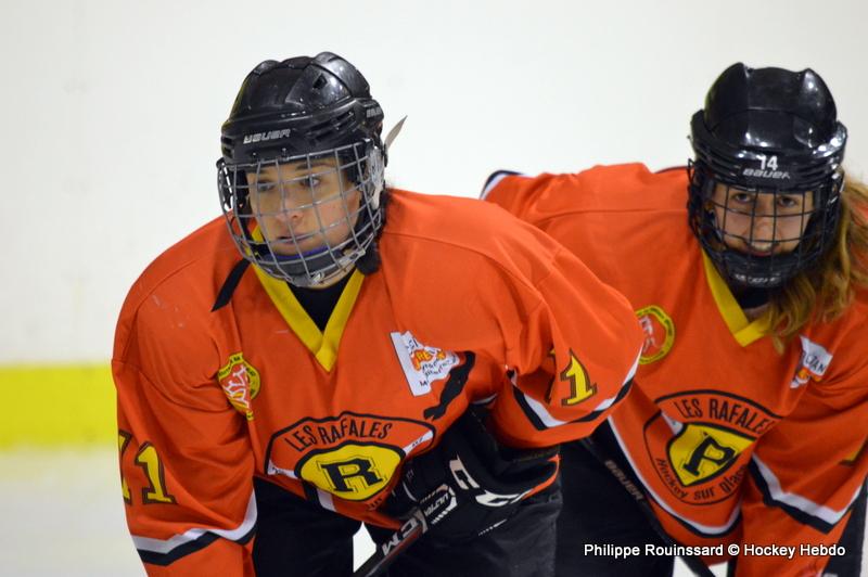 Photo hockey reportage Fem élite : Les Aigles emportés par les Rafales