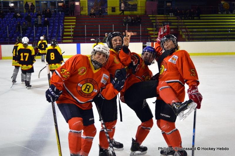 Photo hockey reportage Fem élite : Les Aigles emportés par les Rafales