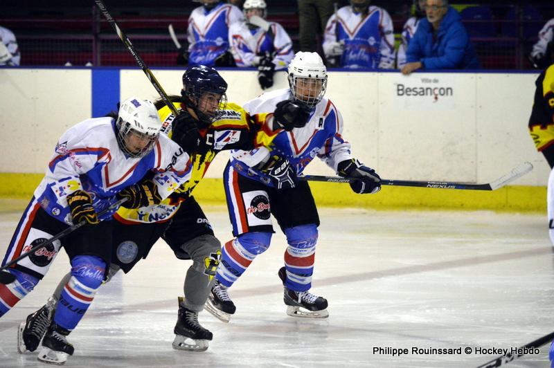 Photo hockey reportage Fem élite : Les Rebelles sur le fil !
