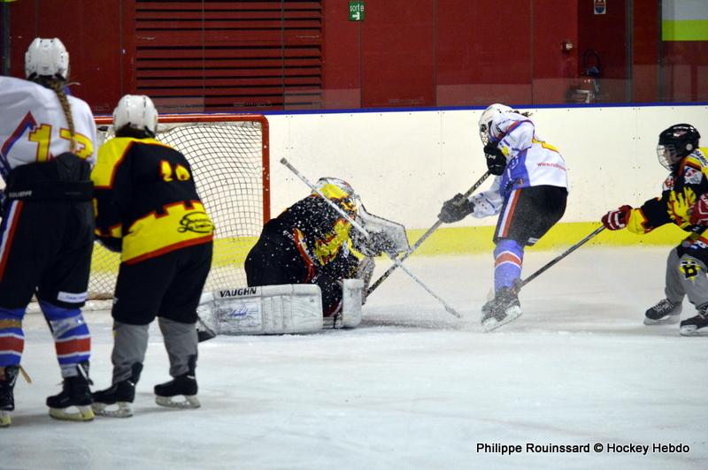Photo hockey reportage Fem élite : Les Rebelles sur le fil !