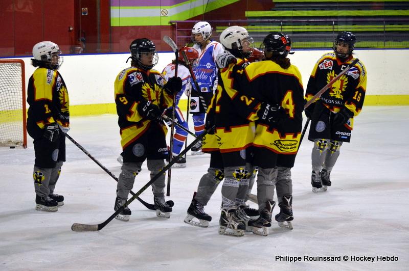 Photo hockey reportage Fem élite : Les Rebelles sur le fil !