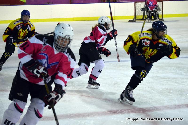Photo hockey reportage Fem Elite : Bon départ des Bisontines