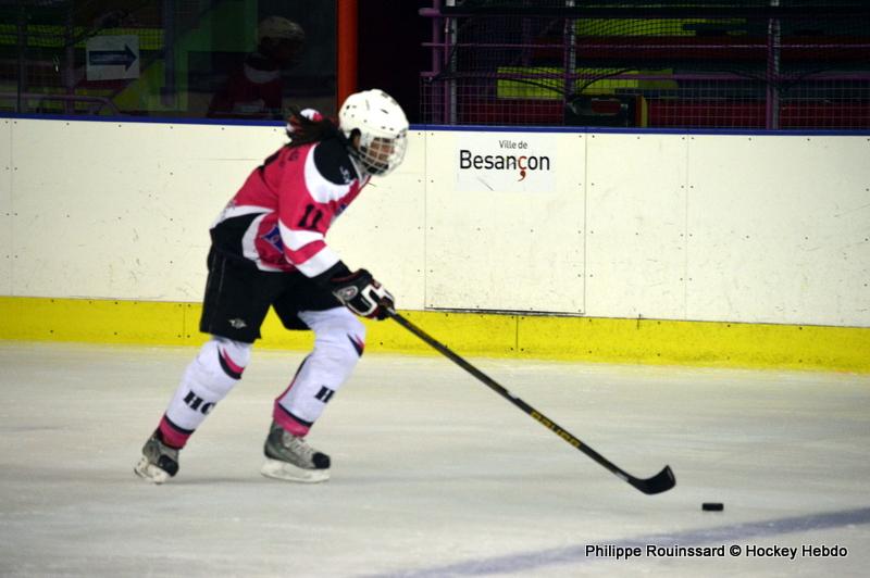 Photo hockey reportage Fem Elite : Bon départ des Bisontines