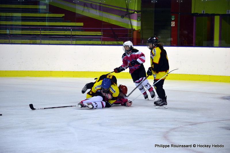 Photo hockey reportage Fem Elite : Bon départ des Bisontines