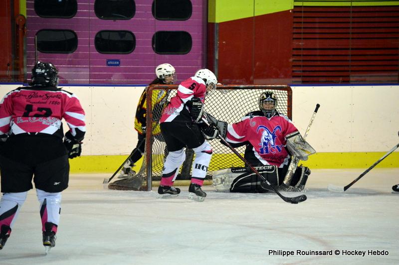 Photo hockey reportage Fem Elite : Bon départ des Bisontines