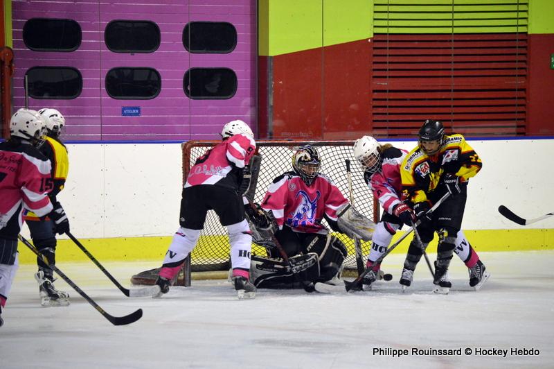 Photo hockey reportage Fem Elite : Bon départ des Bisontines