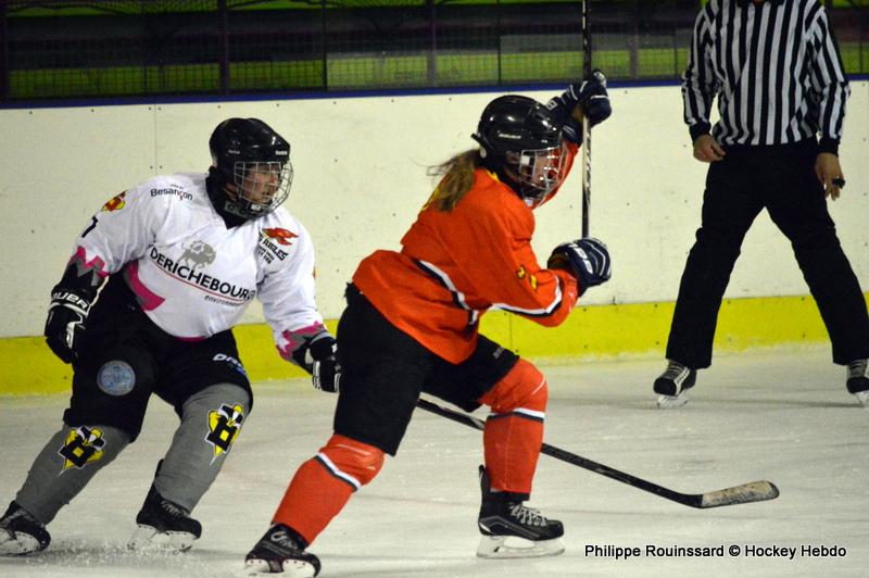 Photo hockey reportage Fem Elite : L'Aigle résiste aux Rafales