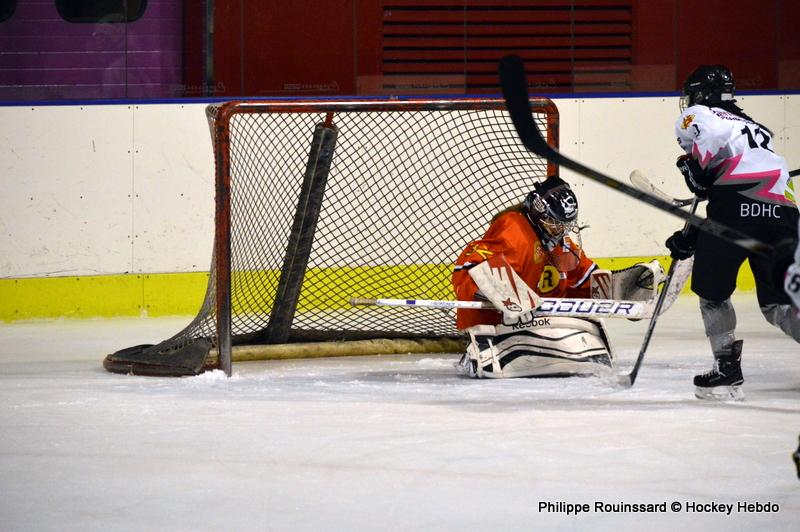 Photo hockey reportage Fem Elite : L'Aigle résiste aux Rafales
