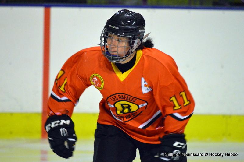 Photo hockey reportage Fem Elite : L'Aigle résiste aux Rafales