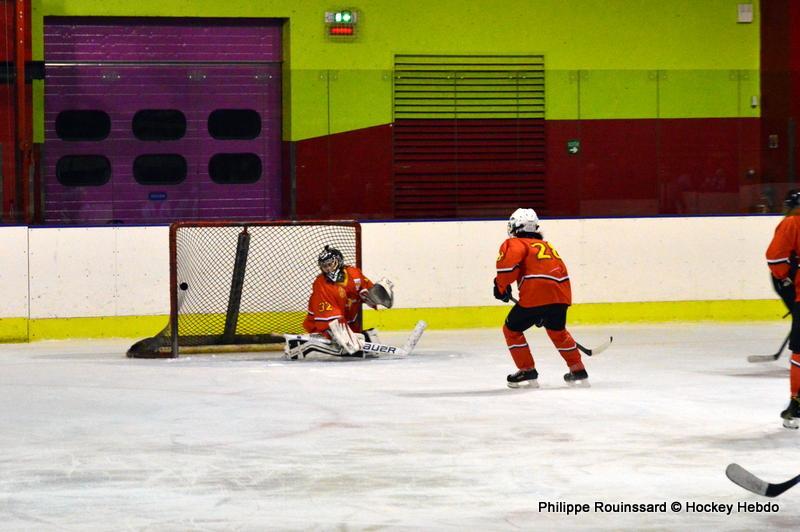 Photo hockey reportage Fem Elite : L'Aigle résiste aux Rafales
