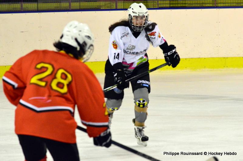 Photo hockey reportage Fem Elite : L'Aigle résiste aux Rafales