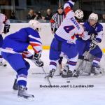 Photo hockey reportage France-Slovénie