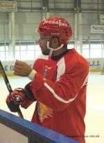 Photo hockey reportage Grenoble: Entrainement à Yverdon