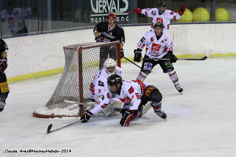 Photo hockey reportage Le HC 74 aura tout tenté