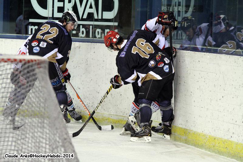 Photo hockey reportage Le HC 74 aura tout tenté